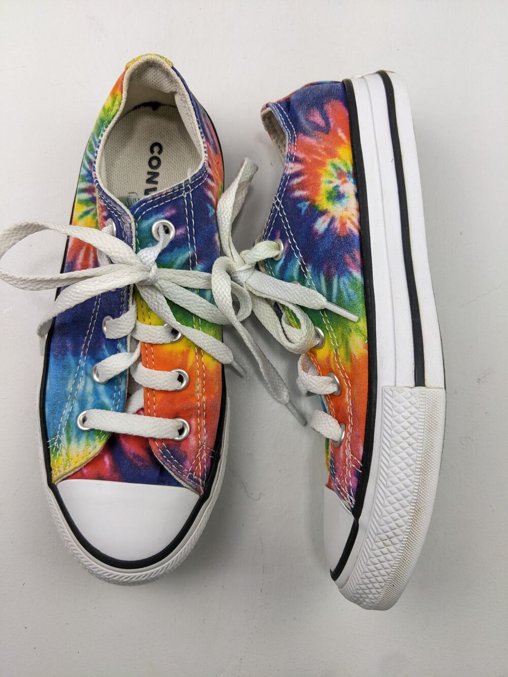 Tie-Dyed Converse Sneakers - Youth 1